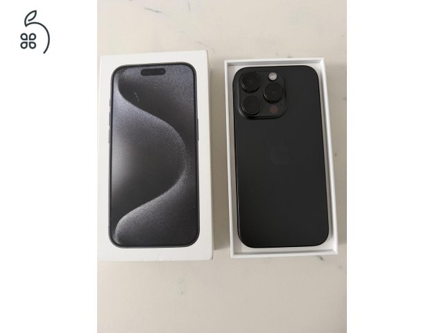 Apple Iphone 15 Pro 256 GB fekete