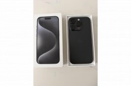 Apple Iphone 15 Pro 256 GB fekete