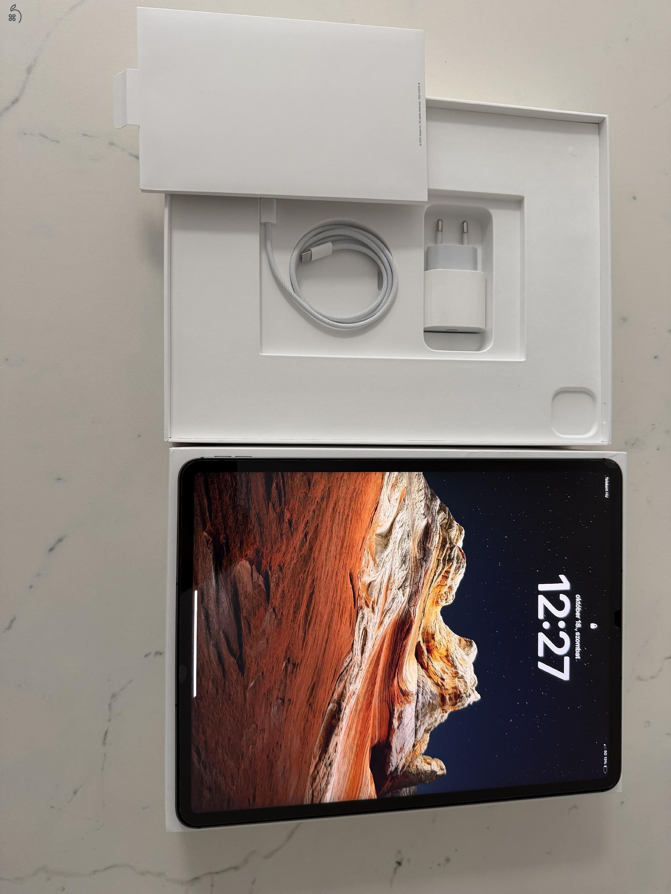 Apple iPad Pro 12.9 inch (5th Generation) Wifi + Cellular 5G 256 GB (asztroszürke) M1 chip