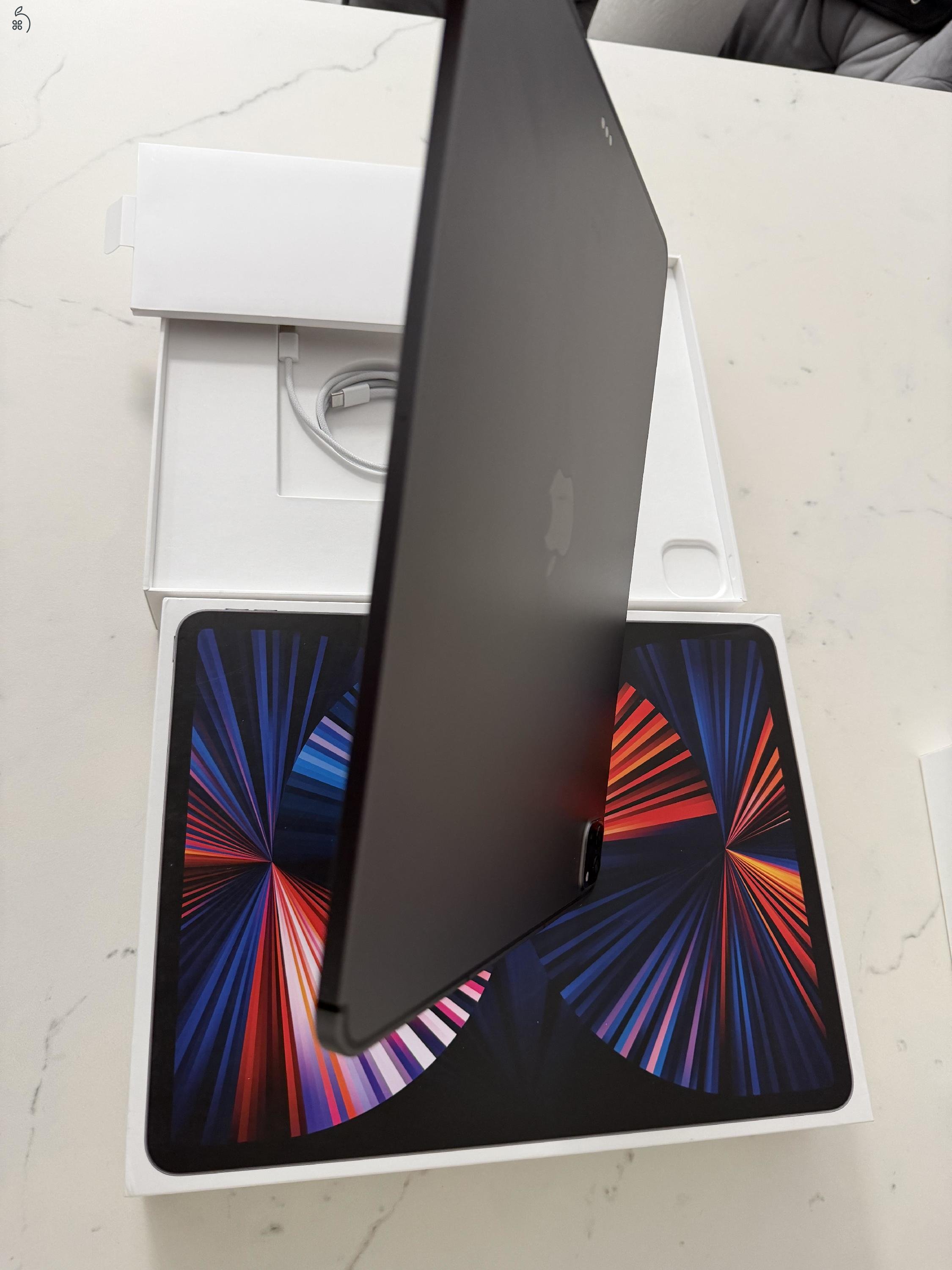 Apple iPad Pro 12.9 inch (5th Generation) Wifi + Cellular 5G 256 GB (asztroszürke) M1 chip