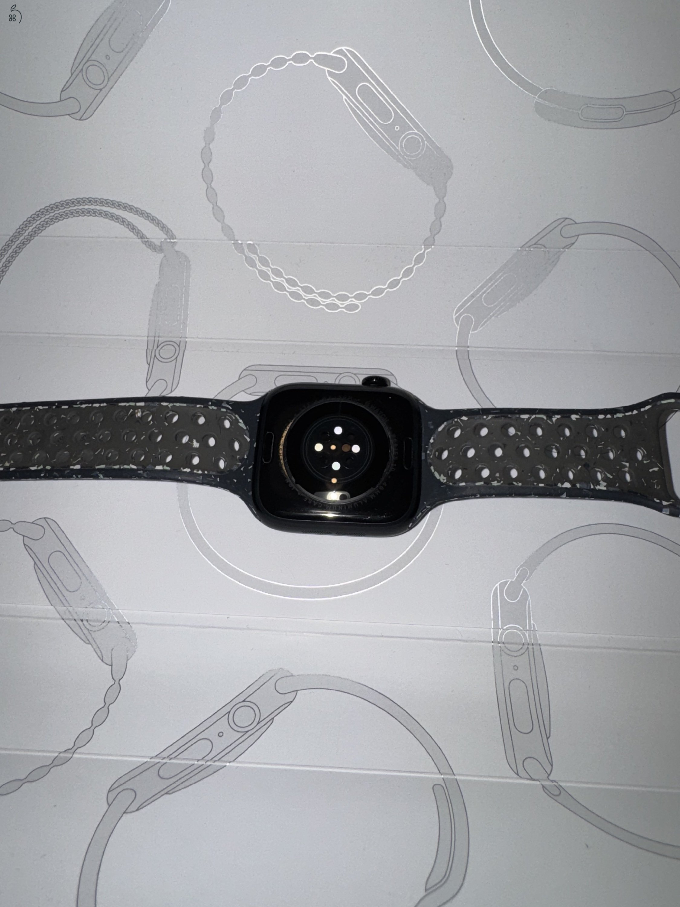 Apple Watch Series 10 46 mm Jet black + Nike szíj
