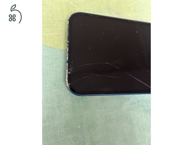 iPhone 12  --   kék  --  64 GB Sérült, szépséghibás.