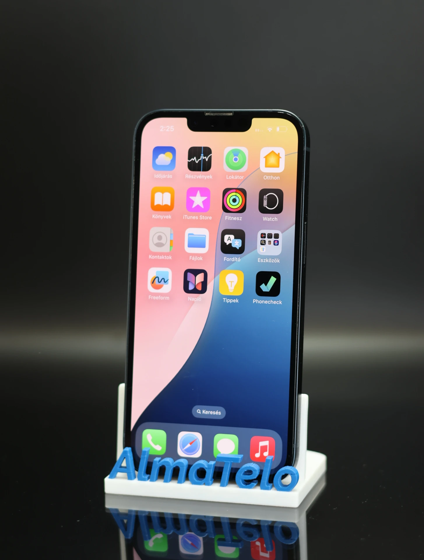 Apple iPhone 13 256 GB Midnight 100% akku - 12 HÓ GARANCIA