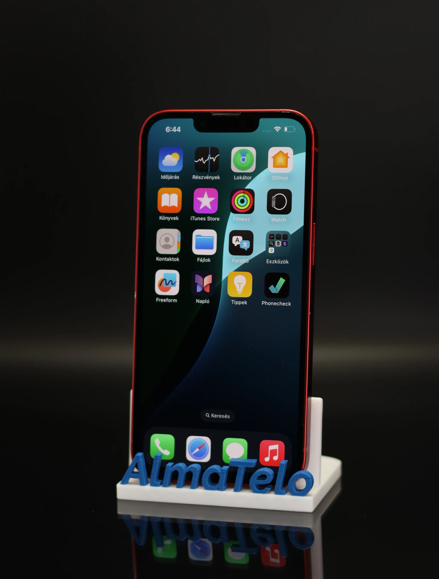 Apple iPhone 13 128 GB PRODUCT RED 100% akku - 12 HÓ GARANCIA