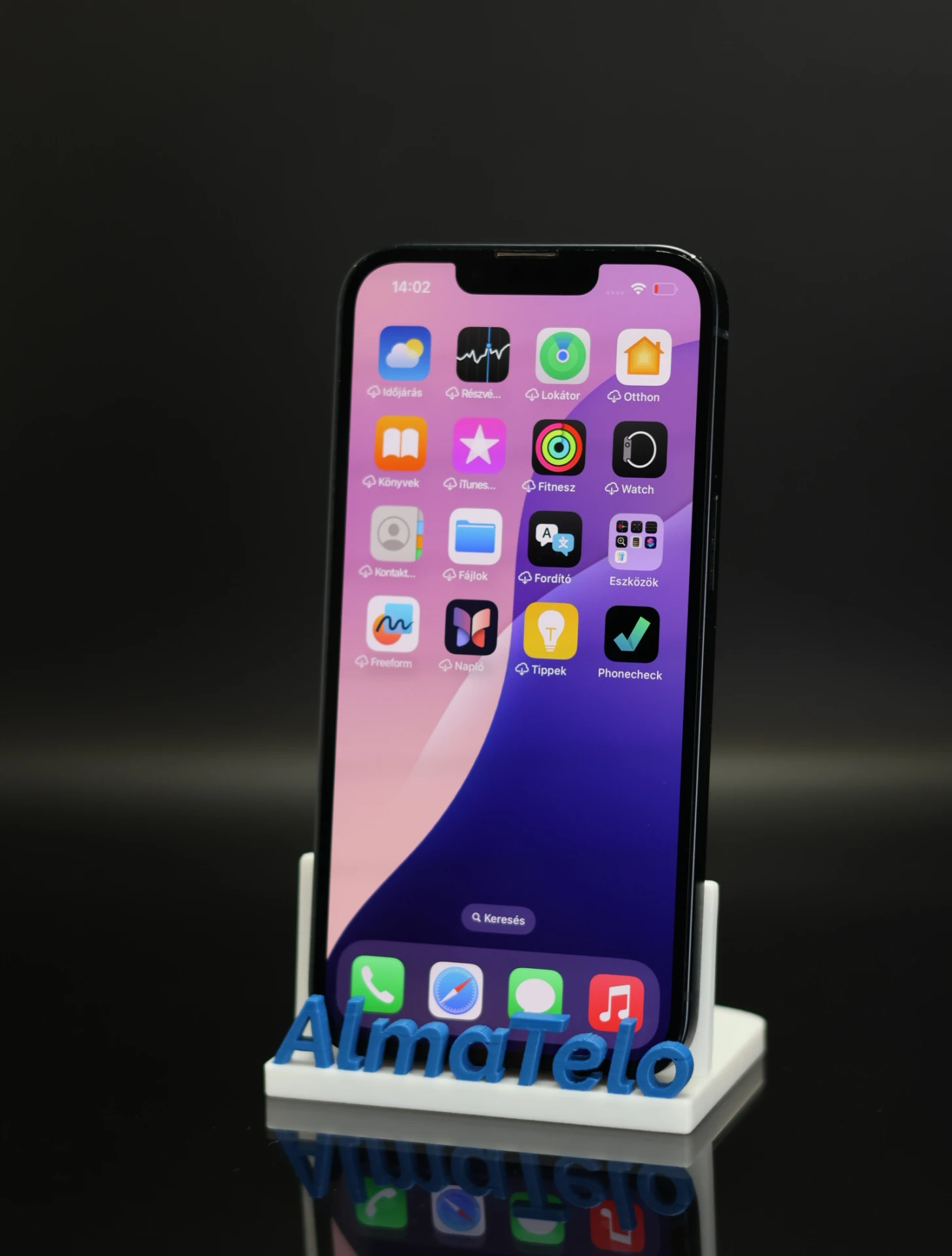 Apple iPhone 13 128 GB Midnight 100% akku - 12 HÓ GARANCIA