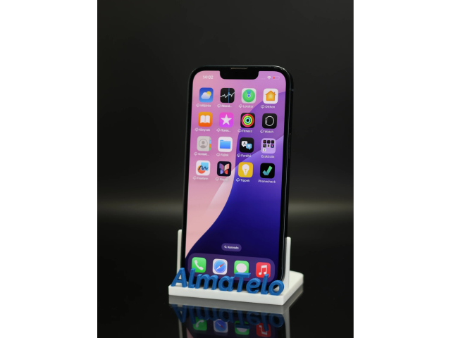 Apple iPhone 13 128 GB Midnight 100% akku - 12 HÓ GARANCIA