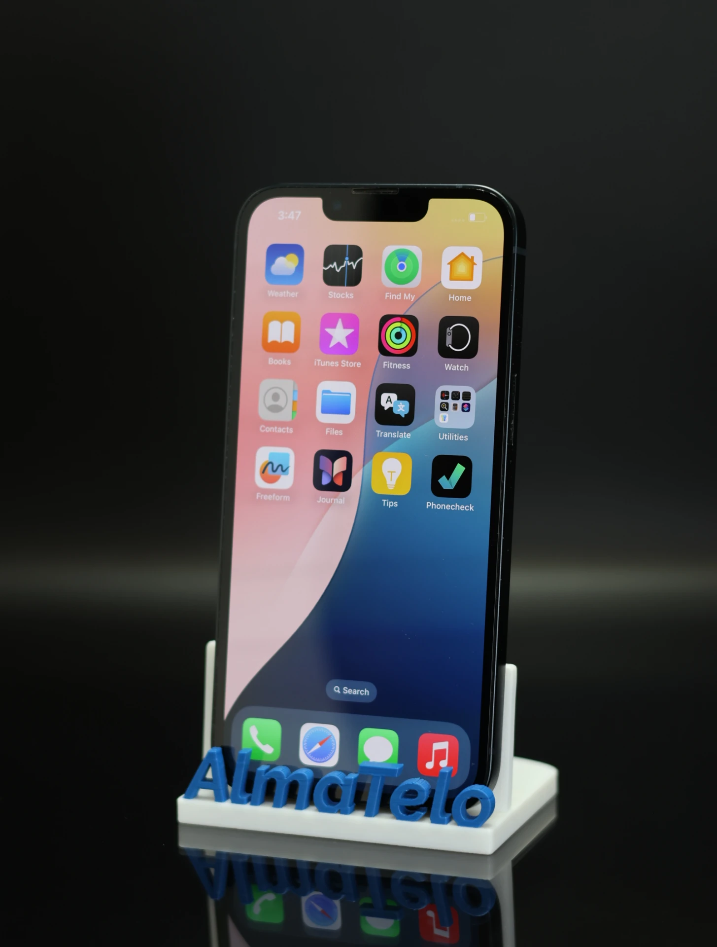 Apple iPhone 13 256 GB Midnight 100% akku - 12 HÓ GARANCIA