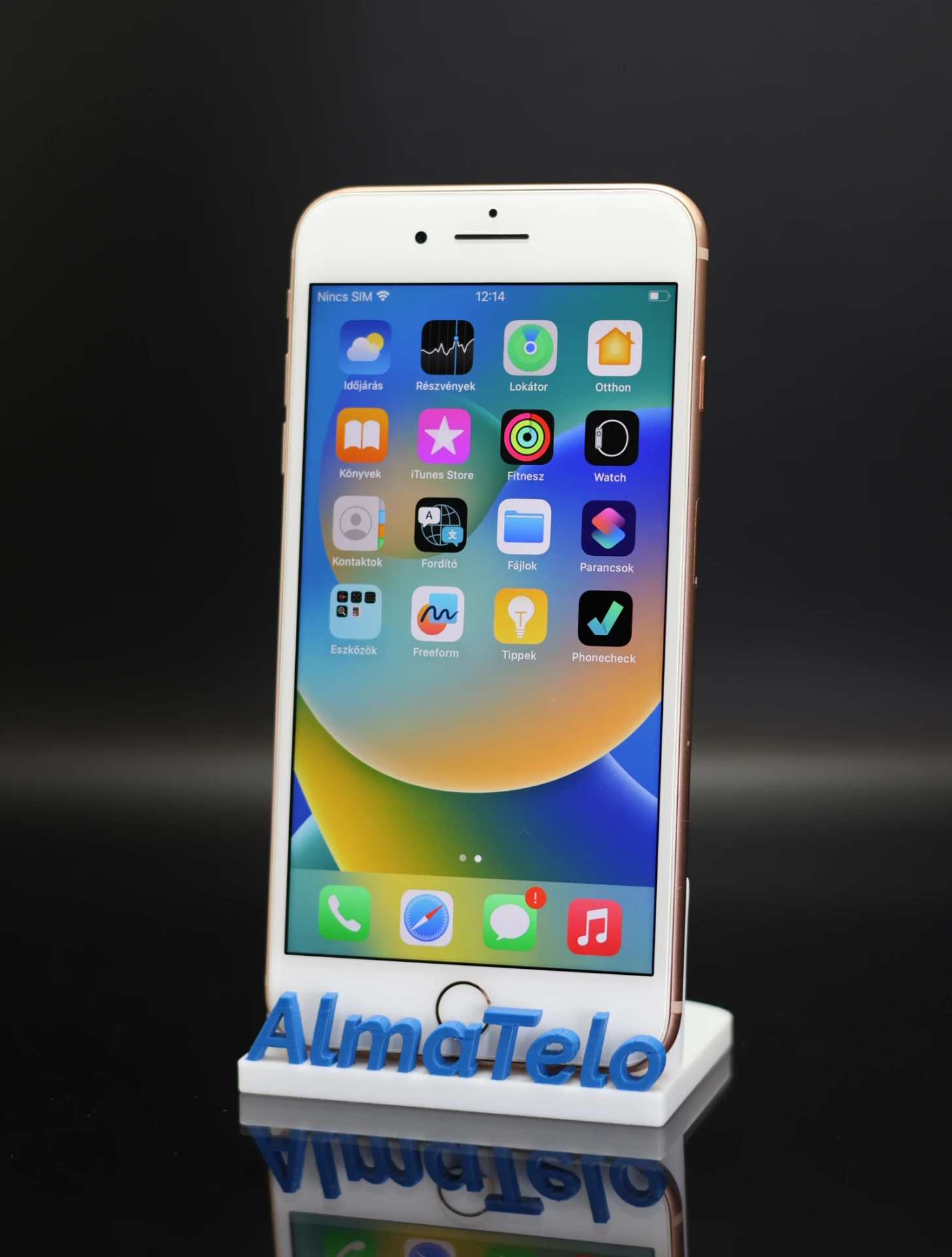 Apple iPhone 8 Plus 64 GB Gold 100% akku - 12 HÓ GARANCIA