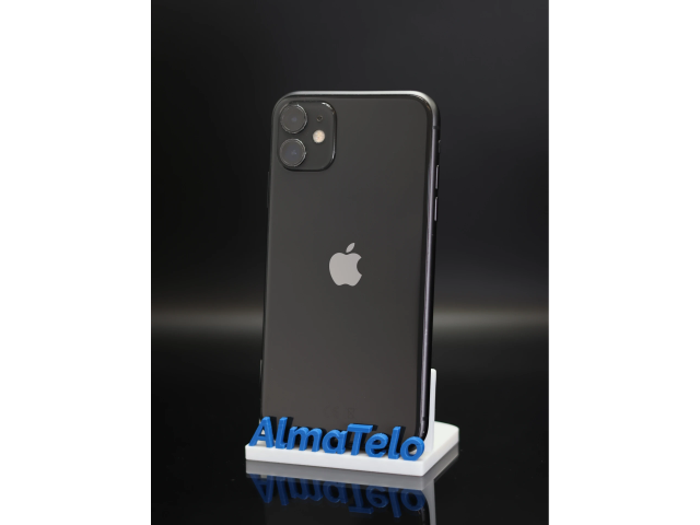 Apple iPhone 11 64 GB Black 100% akku - 12 HÓ GARANCIA