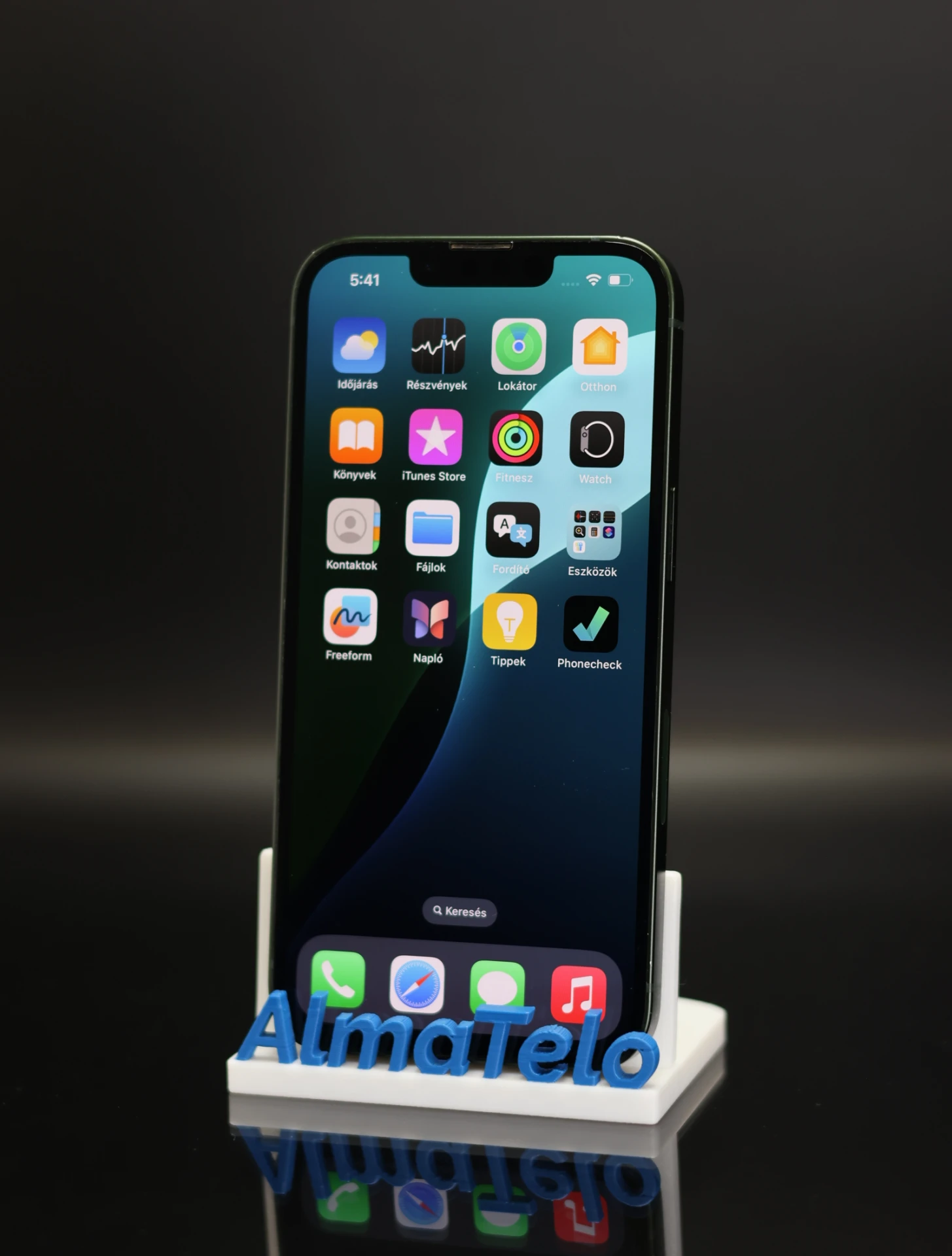 Apple iPhone 13 128 GB Green 100% akku - 12 HÓ GARANCIA