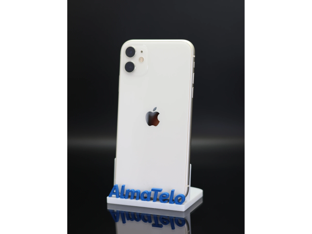 Apple iPhone 11 64 GB White 100% akku - 12 HÓ GARANCIA