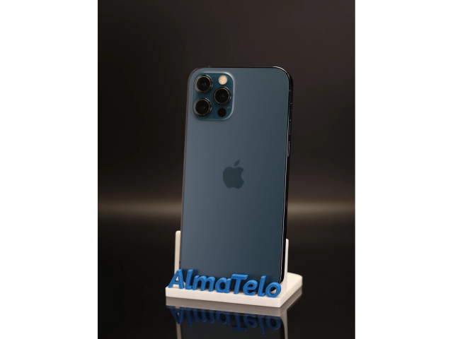 Apple iPhone 12 Pro 128 GB Pacific Blue 100% akku - 12 HÓ GARANCIA