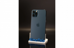 Apple iPhone 12 Pro 128 GB Pacific Blue 100% akku - 12 HÓ GARANCIA