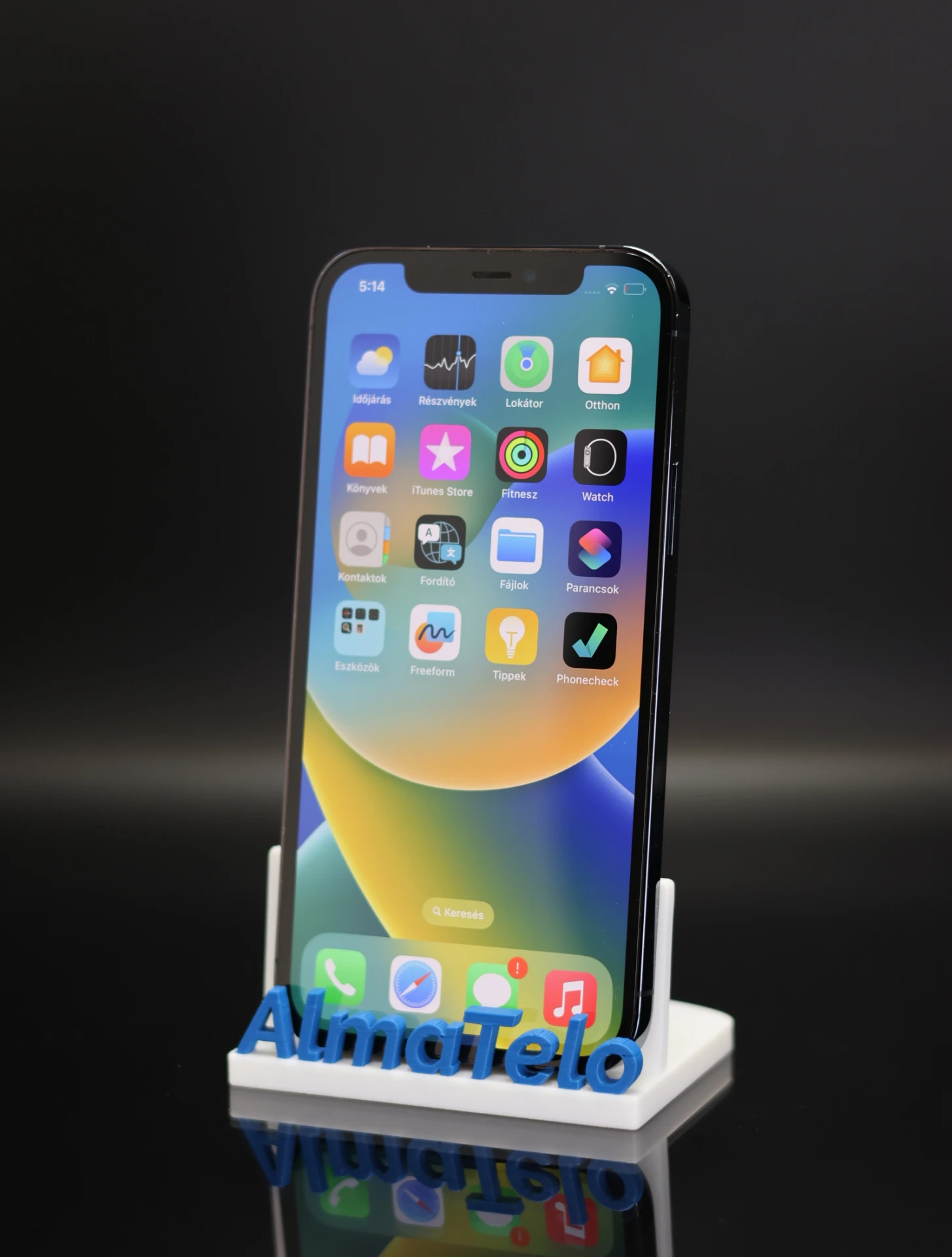 Apple iPhone 12 Pro 128 GB Pacific Blue 100% akku - 12 HÓ GARANCIA