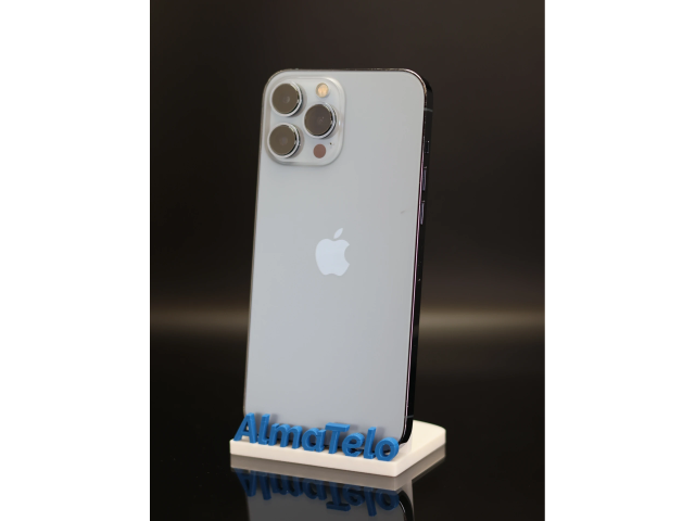 Apple iPhone 13 Pro Max 256 GB Sierra Blue 100% akku - 12 HÓ GARANCIA