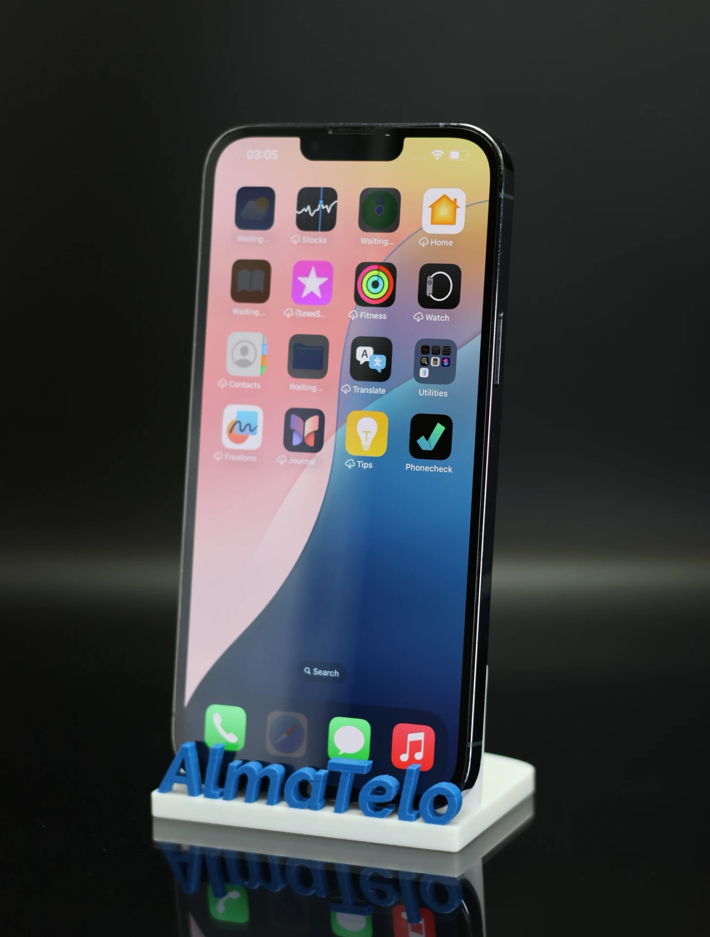 Apple iPhone 13 Pro Max 256 GB Sierra Blue 100% akku - 12 HÓ GARANCIA