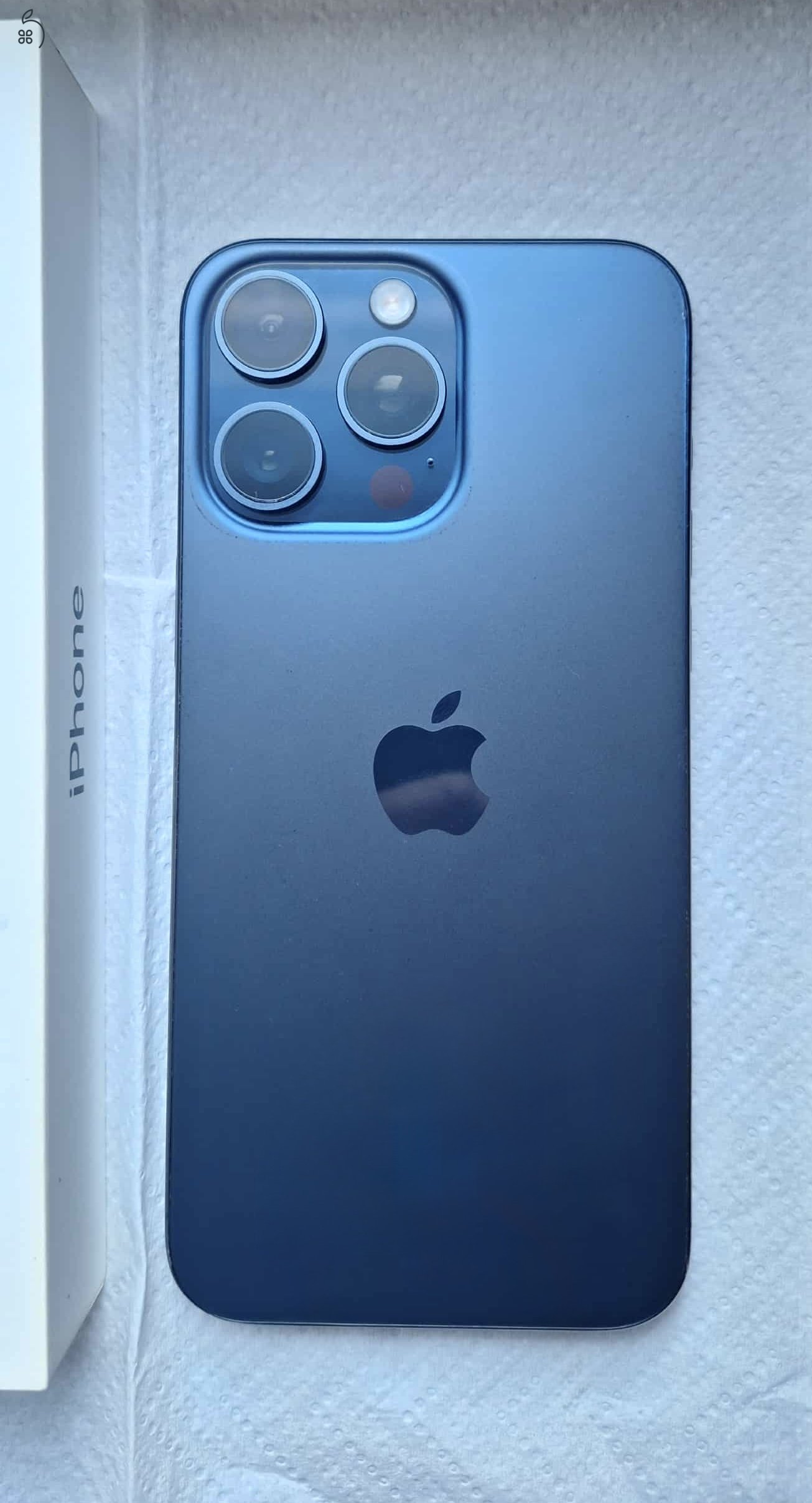 iPhone 15 Pro Max 256 gb kék-titàn