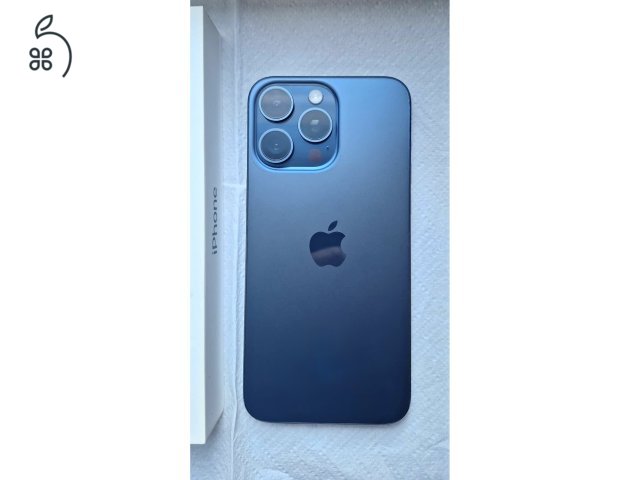 iPhone 15 Pro Max 256 gb kék-titàn