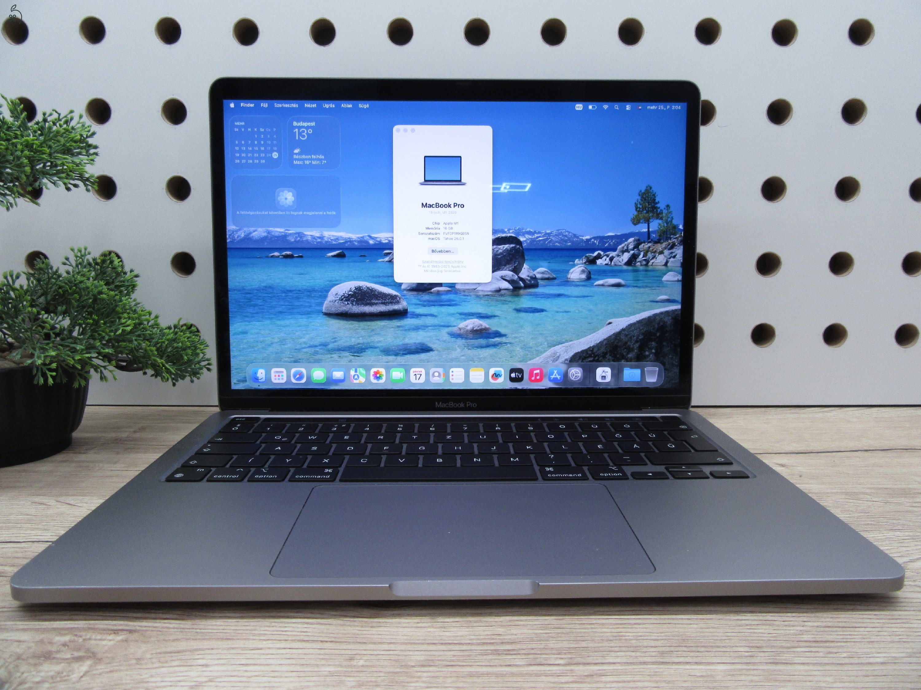 Apple Macbook Pro 13 M1 - 2020 - Használt, megkímélt