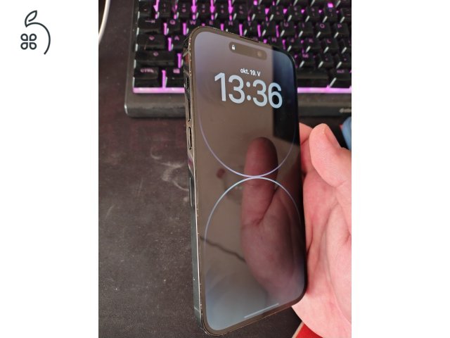 iPhone 14 Pro Max 128gb Karcmentes kijelző, ajándék AirPods 2