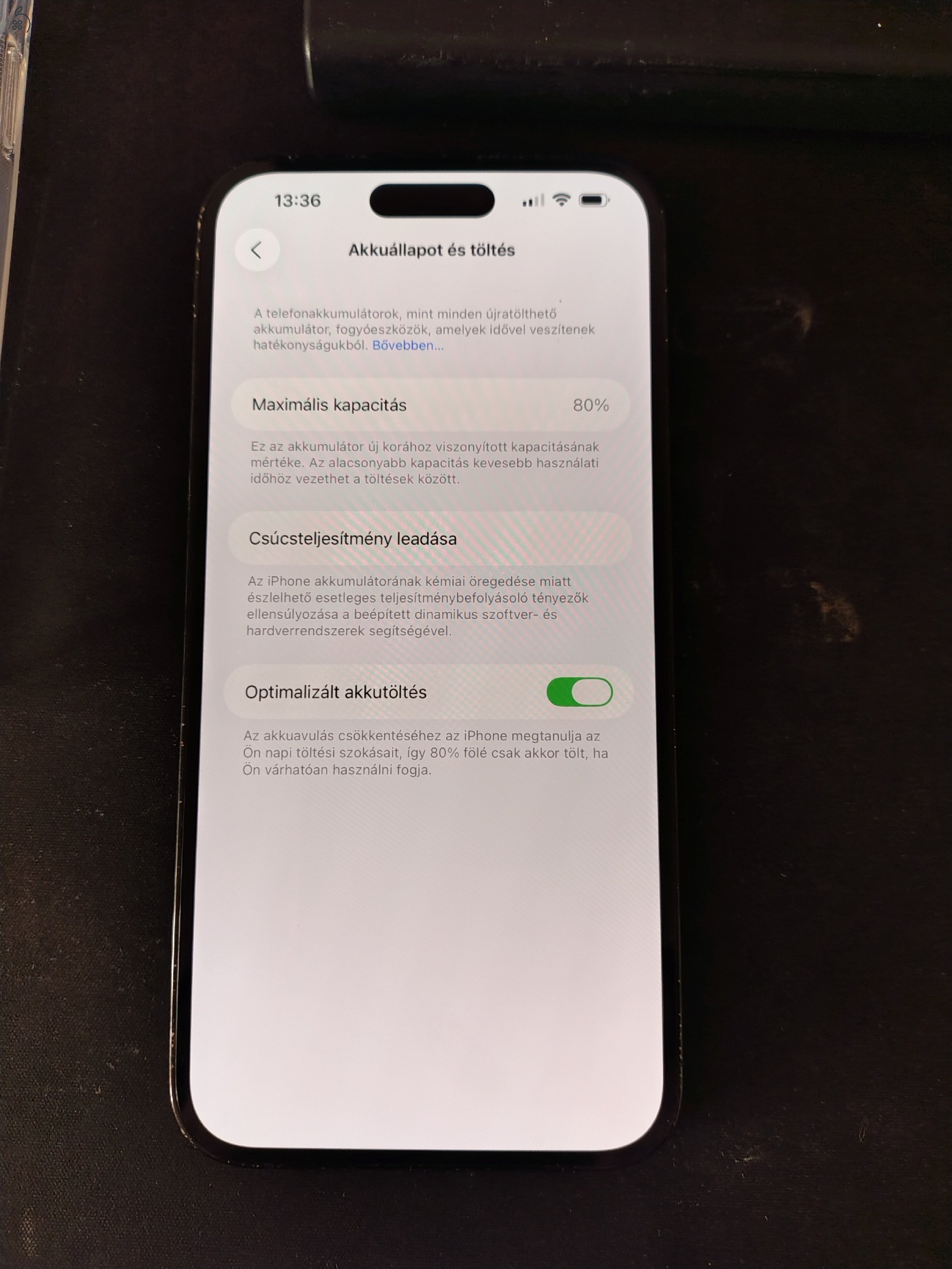 iPhone 14 Pro Max 128gb Karcmentes kijelző, ajándék AirPods 2