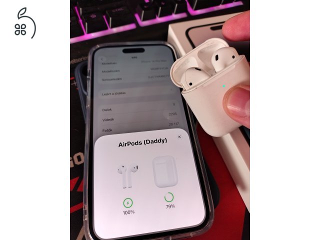 iPhone 14 Pro Max 128gb Karcmentes kijelző, ajándék AirPods 2