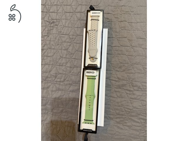 AJÁNDÉK SZÍJJAL, ELADÓ hibátlan, karcmentes Apple Watch6, silver