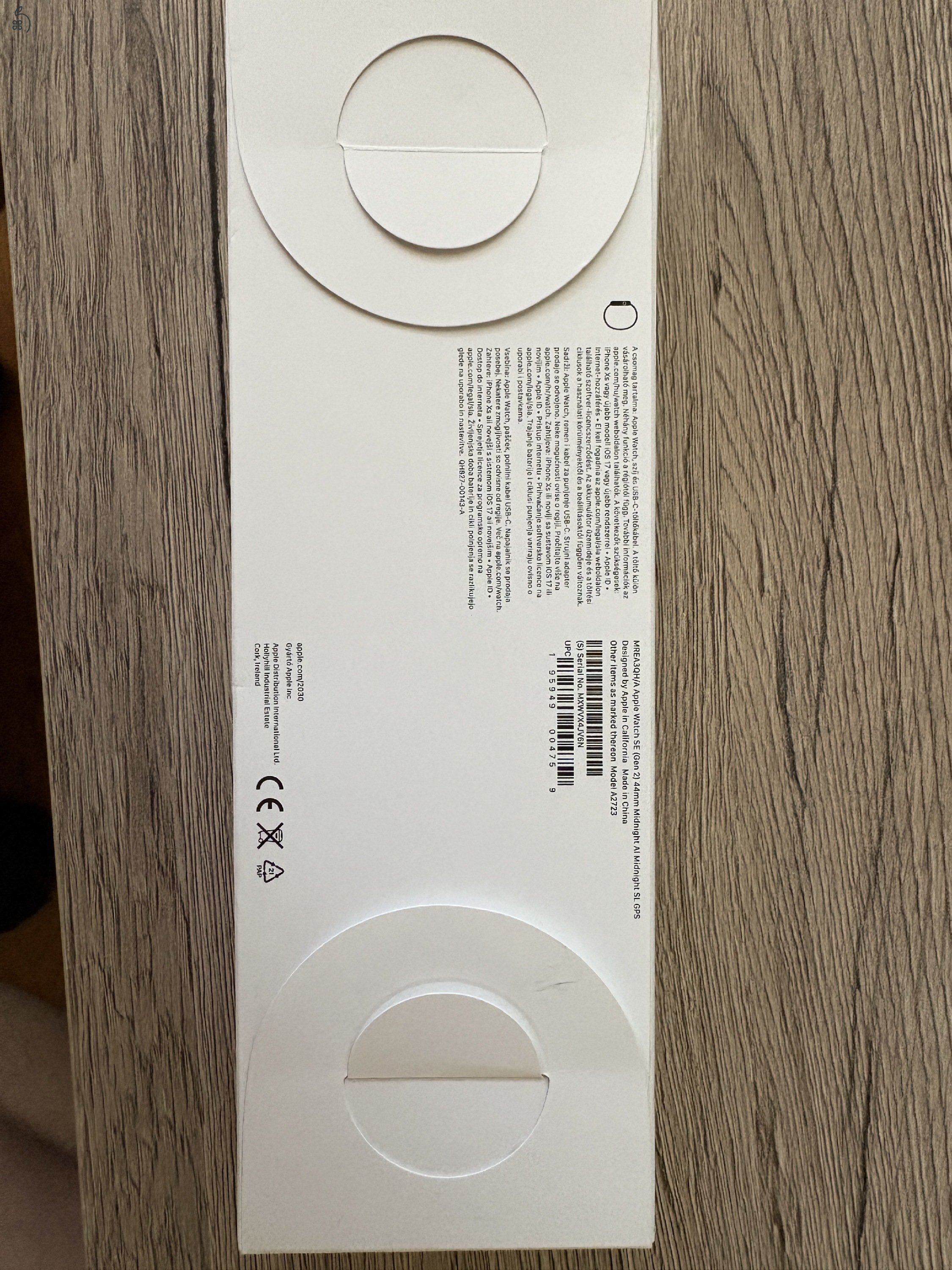 Apple watch SE 2 2022 makulátlan 44mm óra