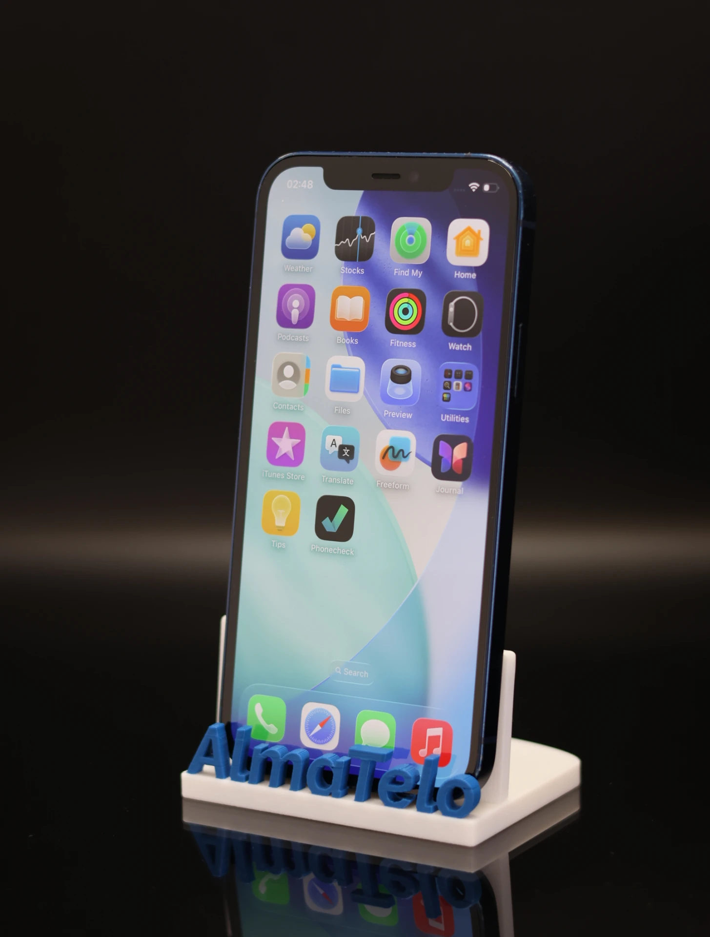 Apple iPhone 12 64 GB Blue 100% akku - 12 HÓ GARANCIA