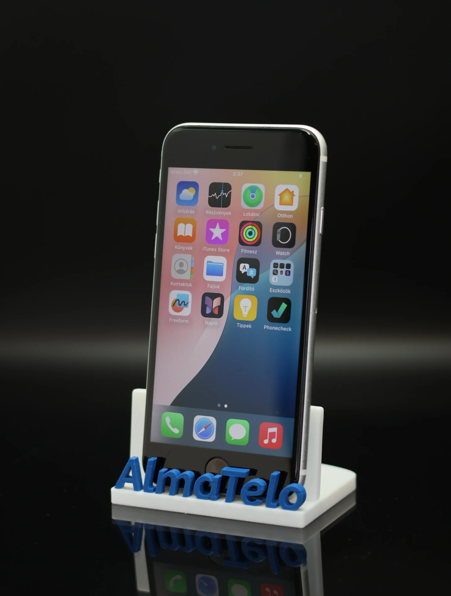 Apple iPhone SE (2020) 64 GB White 100% akku - 12 HÓ GARANCIA