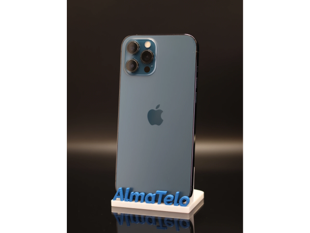 Apple iPhone 12 Pro Max 256 GB Pacific Blue 100% akku - 12 HÓ GARANCIA