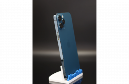 Apple iPhone 12 Pro Max 256 GB Pacific Blue 100% akku - 12 HÓ GARANCIA