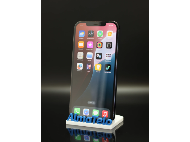 Apple iPhone 12 Pro Max 256 GB Pacific Blue 100% akku - 12 HÓ GARANCIA