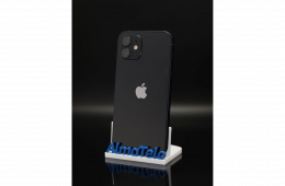 Apple iPhone 12 64 GB Black 100% akku - 12 HÓ GARANCIA