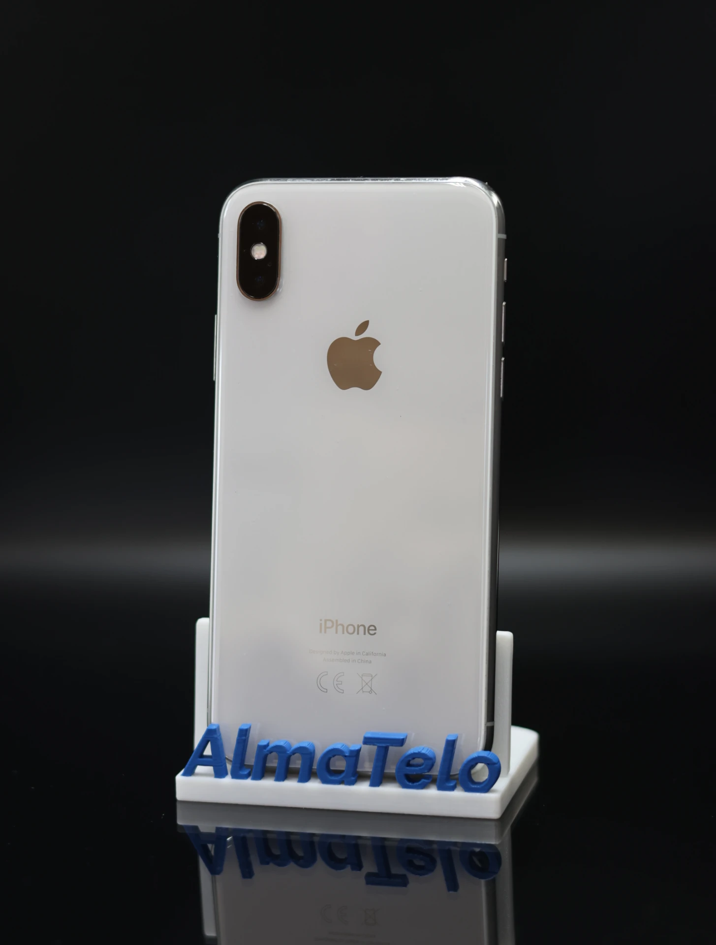 Apple iPhone X 64 GB Silver 100% akku - 12 HÓ GARANCIA