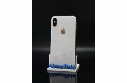 Apple iPhone X 64 GB Silver 100% akku - 12 HÓ GARANCIA