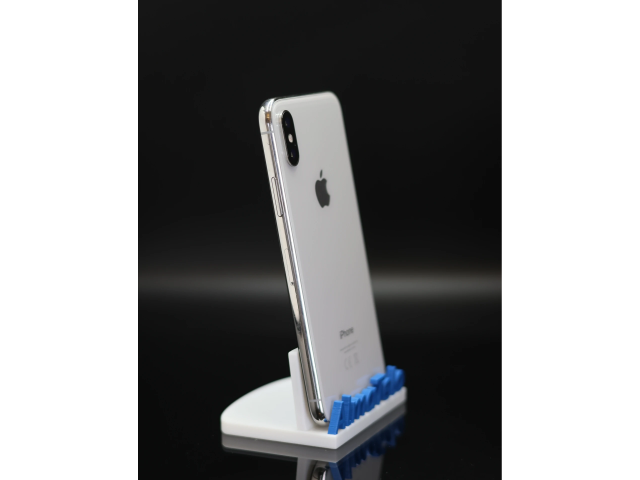 Apple iPhone X 64 GB Silver 100% akku - 12 HÓ GARANCIA
