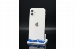 Apple iPhone 12 64 GB White 100% akku - 12 HÓ GARANCIA
