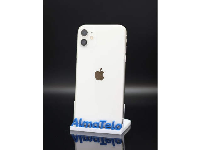 Apple iPhone 11 64 GB White 100% akku - 12 HÓ GARANCIA
