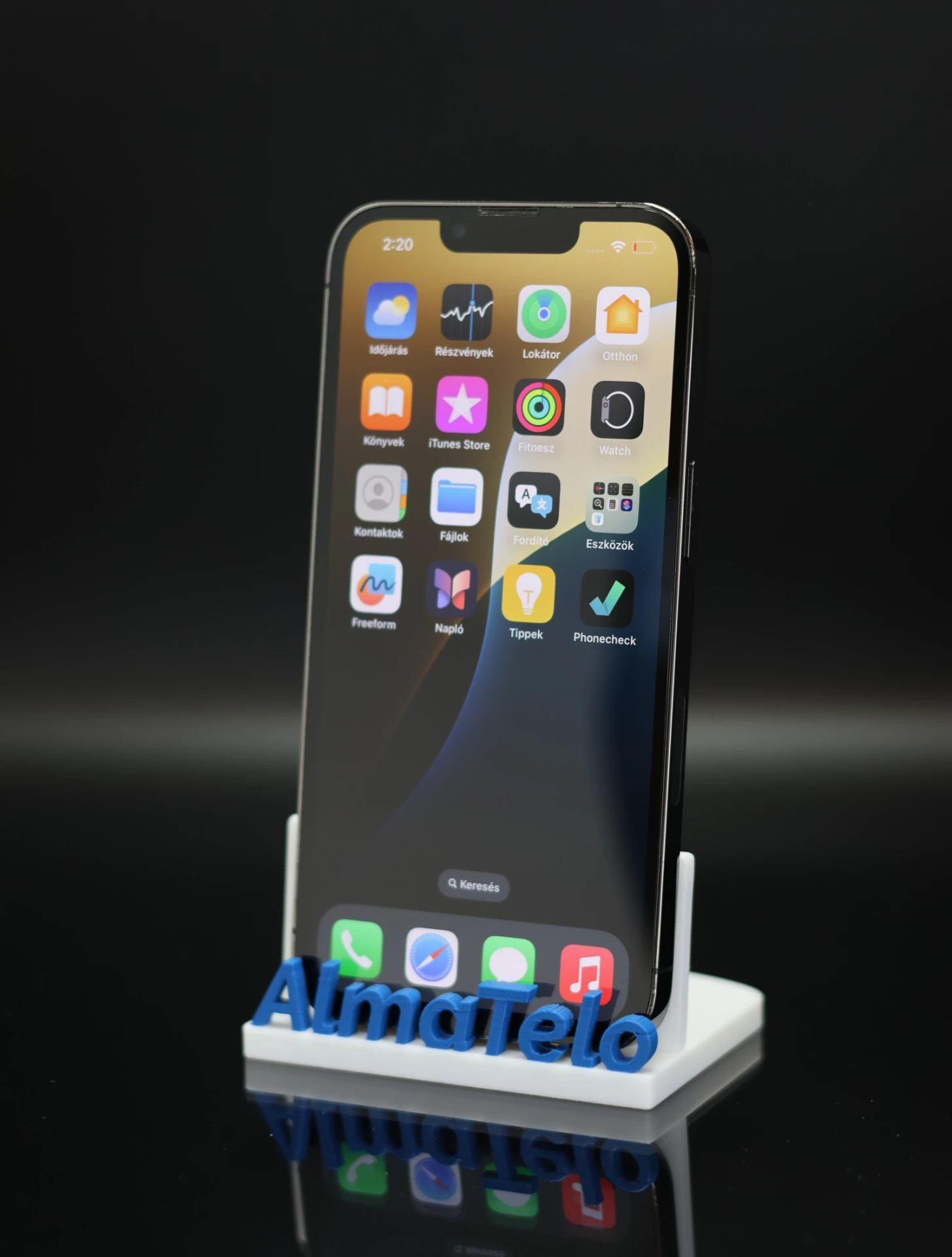 Apple iPhone 13 Pro 256 GB Graphite 100% akku - 12 HÓ GARANCIA