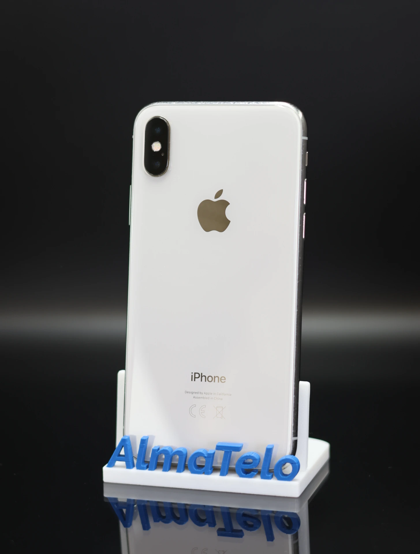 Apple iPhone X 256 GB Silver 100% akku - 12 HÓ GARANCIA