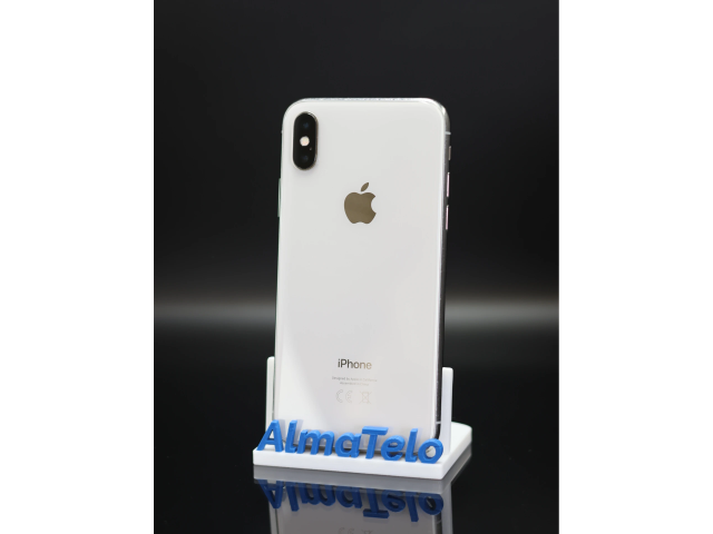 Apple iPhone X 256 GB Silver 100% akku - 12 HÓ GARANCIA