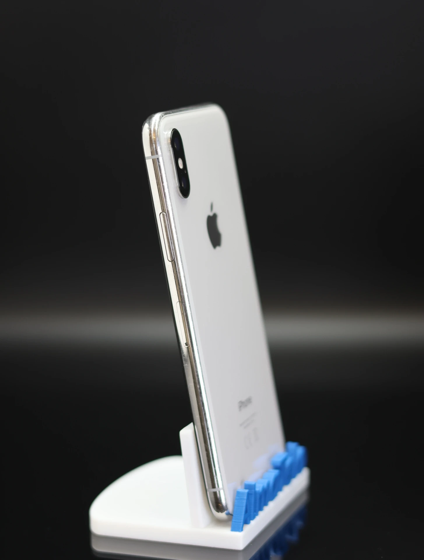 Apple iPhone X 256 GB Silver 100% akku - 12 HÓ GARANCIA