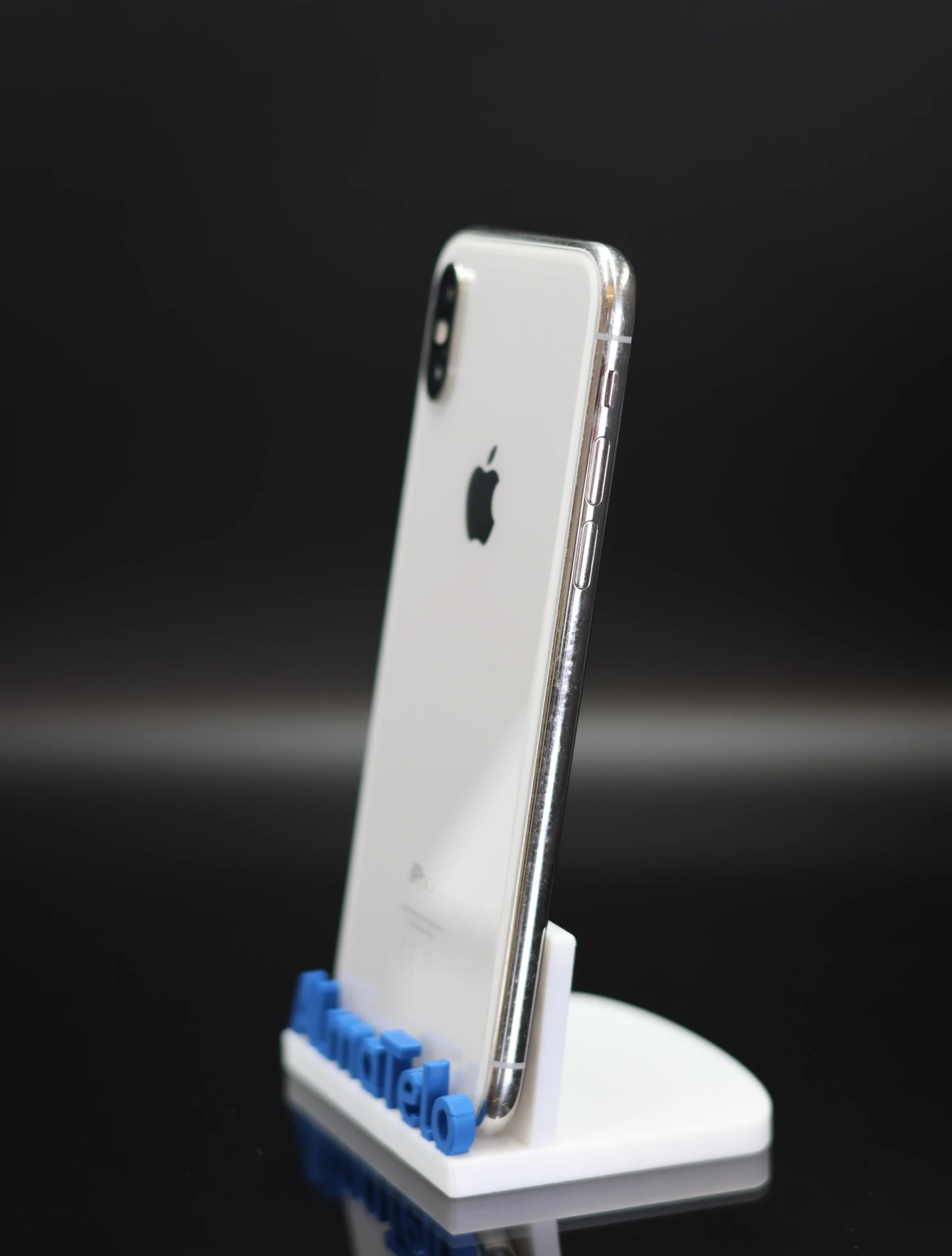 Apple iPhone X 256 GB Silver 100% akku - 12 HÓ GARANCIA