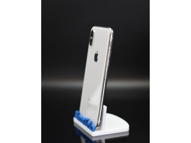 Apple iPhone X 256 GB Silver 100% akku - 12 HÓ GARANCIA
