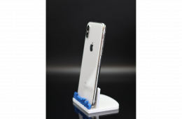 Apple iPhone X 256 GB Silver 100% akku - 12 HÓ GARANCIA