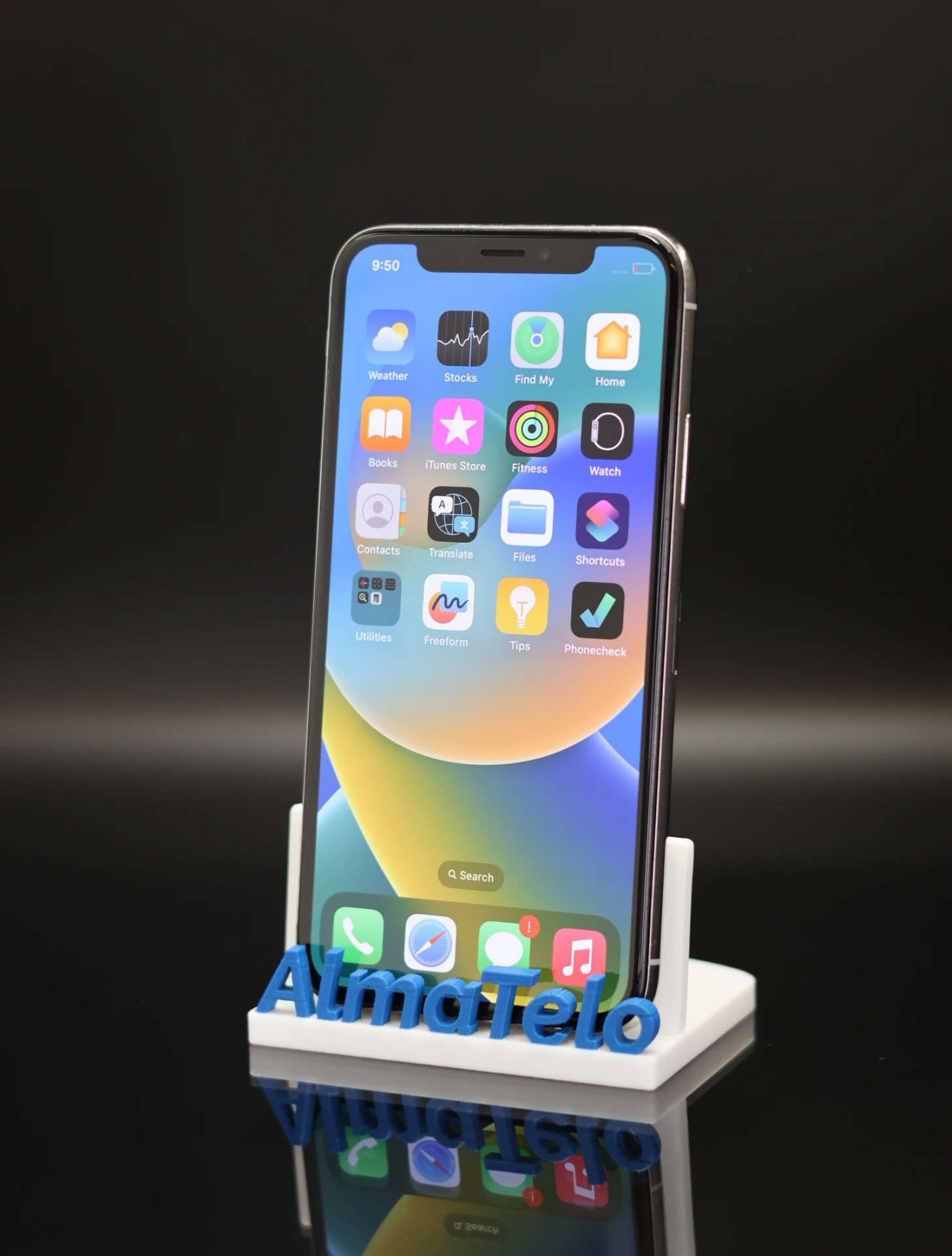 Apple iPhone X 256 GB Silver 100% akku - 12 HÓ GARANCIA