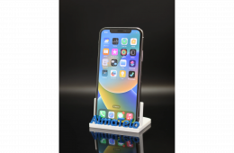 Apple iPhone X 256 GB Silver 100% akku - 12 HÓ GARANCIA