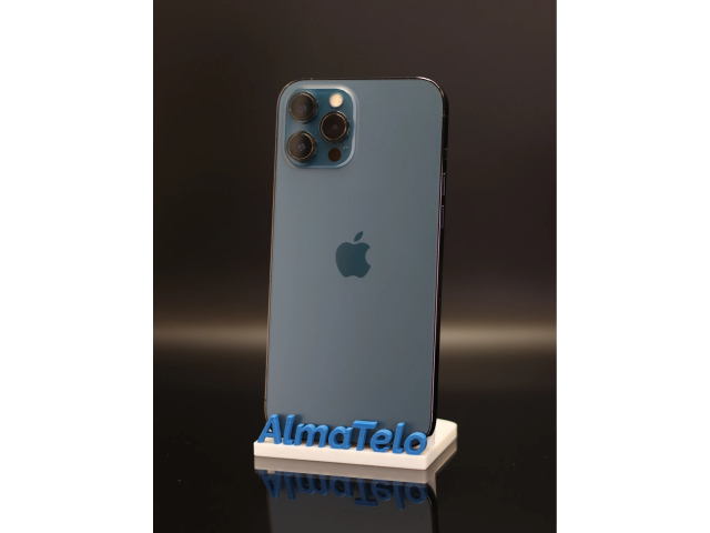 Apple iPhone 12 Pro Max 128 GB Pacific Blue 100% akku - 12 HÓ GARANCIA