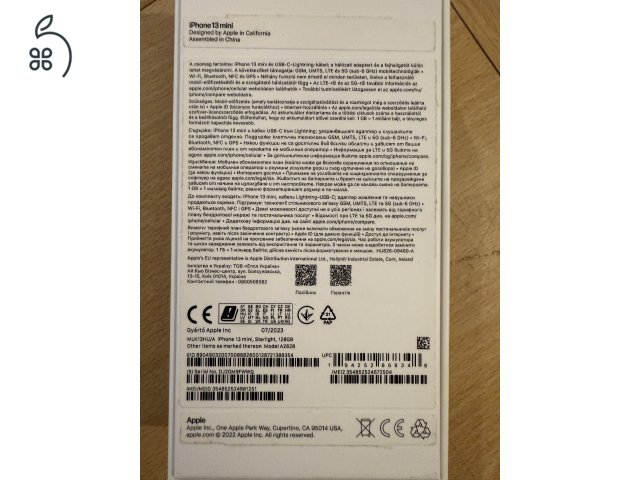 iPhone 13 mini, Starlight